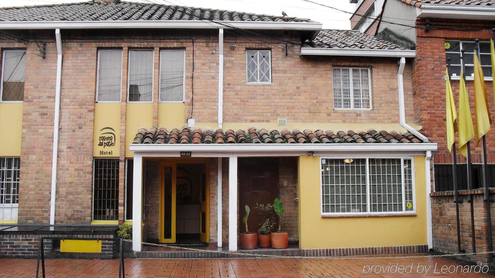 Hotel Casona Del Patio Bogotá Exterior foto